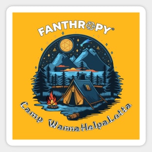 Camp WannaHelpaLotta Camp Shirt Magnet